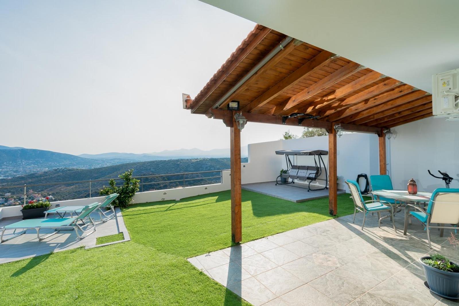 Appartamento Sea & Sky By Valeria Near The Airport Pórto Ráfti Esterno foto